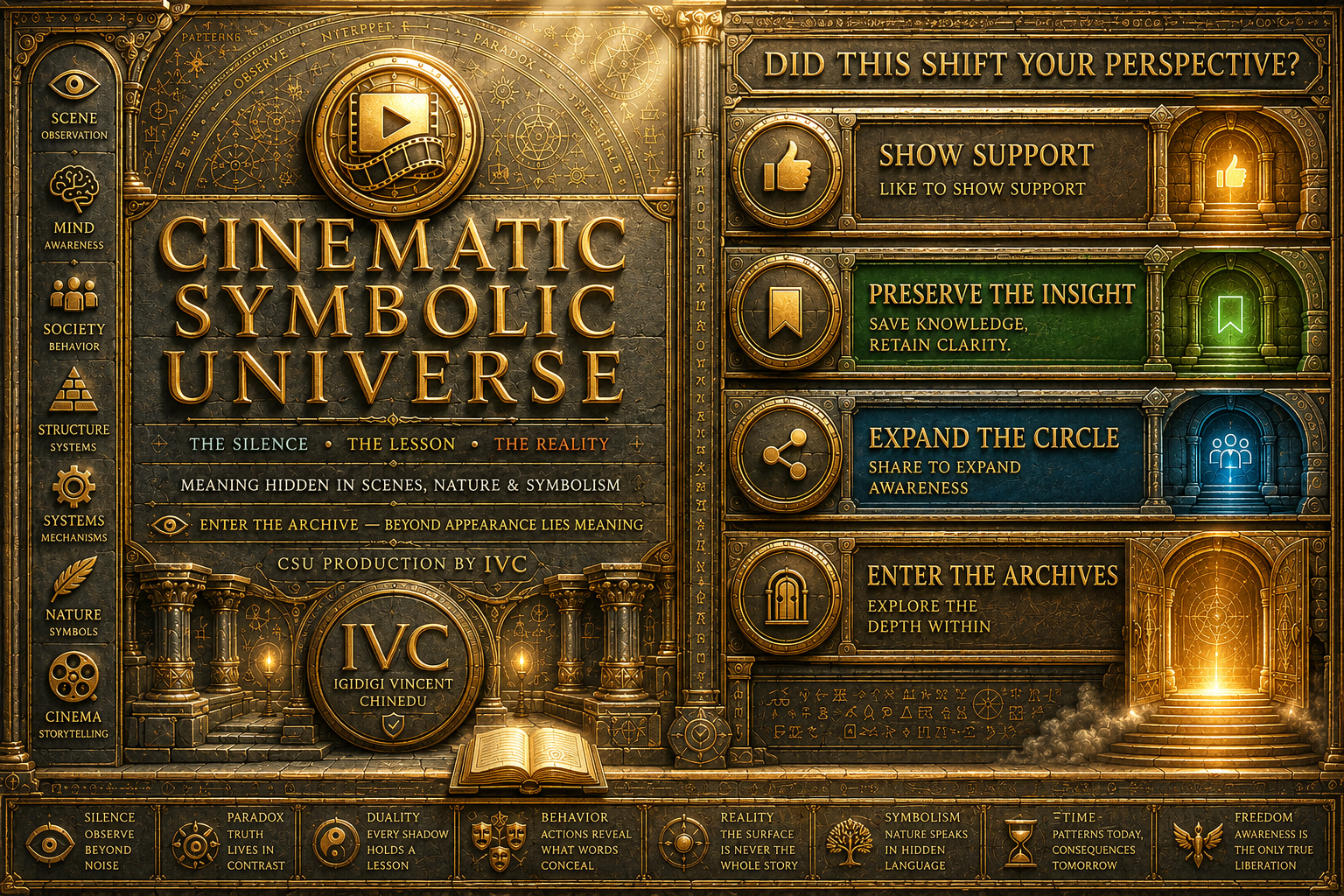 Cinematic Symbolic Universe symbolic cinematic archive