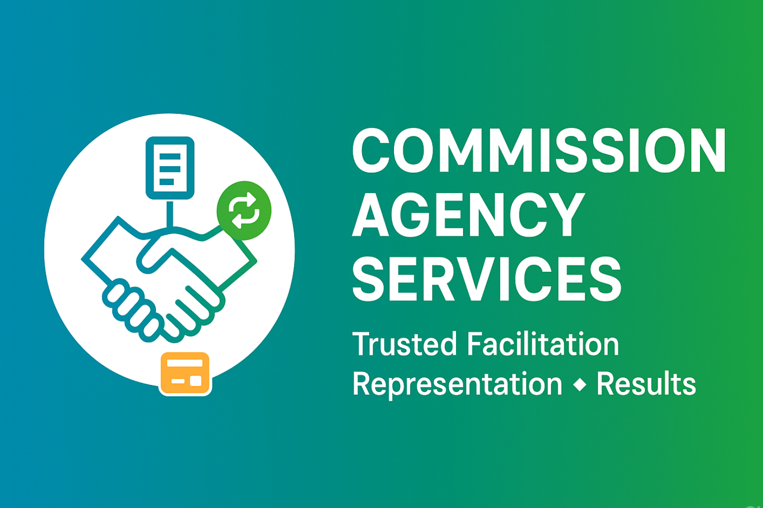 Commission agency and intermediary services by ServoraPrise