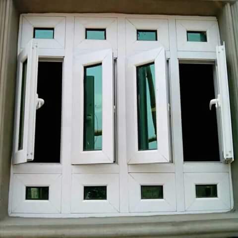 Bold aluminium casement window installation project by ServoraPrise in Nigeria
